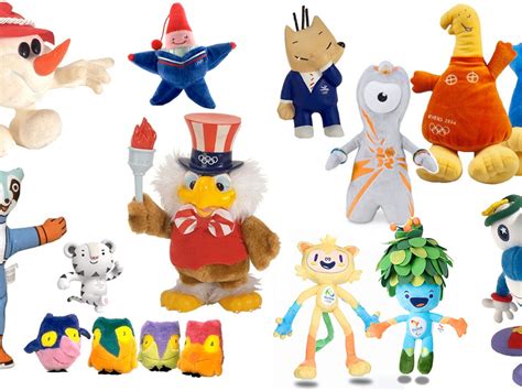 Olympic Mascots in Caricature: A Visual Journey through the Games
